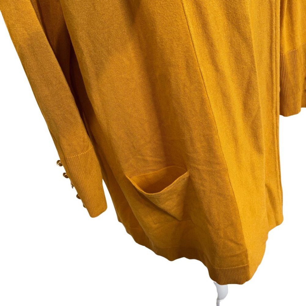 JM Collection Mustard Yellow Sweater XXL - Picture 5 of 5